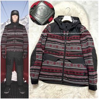 モンクレール(MONCLER)の本物美品 モンクレール フェアアイル レザー 3WAY ダウンベスト ジャケット(ダウンベスト)