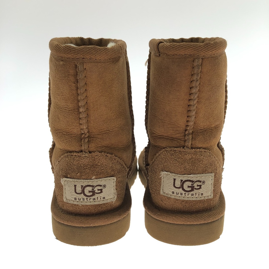 UGG(アグ)の〇〇UGG アグ キッズ クラシックショートブーツ 14.5cm 5251 chestnut キッズ/ベビー/マタニティのキッズ靴/シューズ(15cm~)(ブーツ)の商品写真