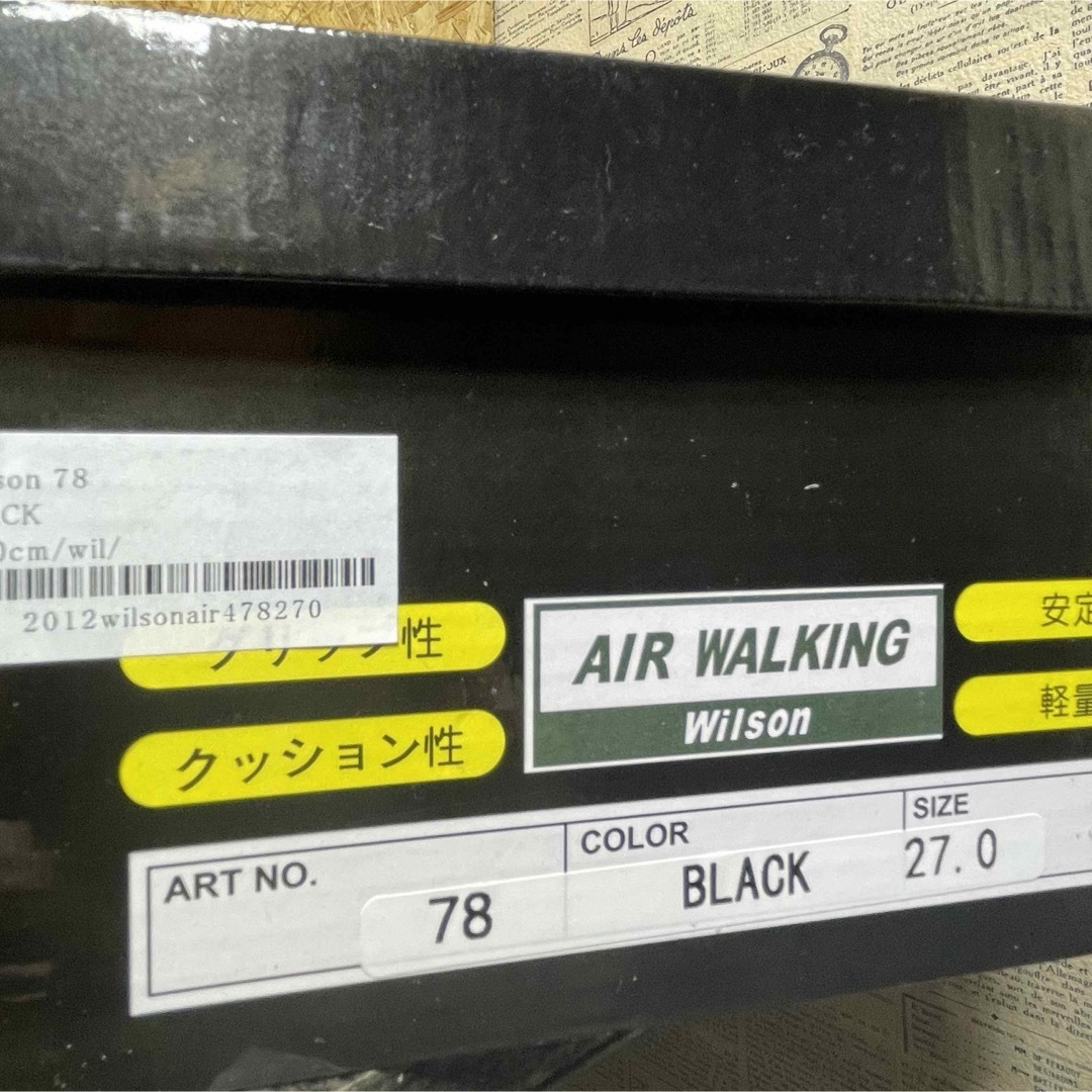 wilson(ウィルソン)のwilson AIR WALKING ウィルソン シューズ size 27㎝ メンズの靴/シューズ(ドレス/ビジネス)の商品写真