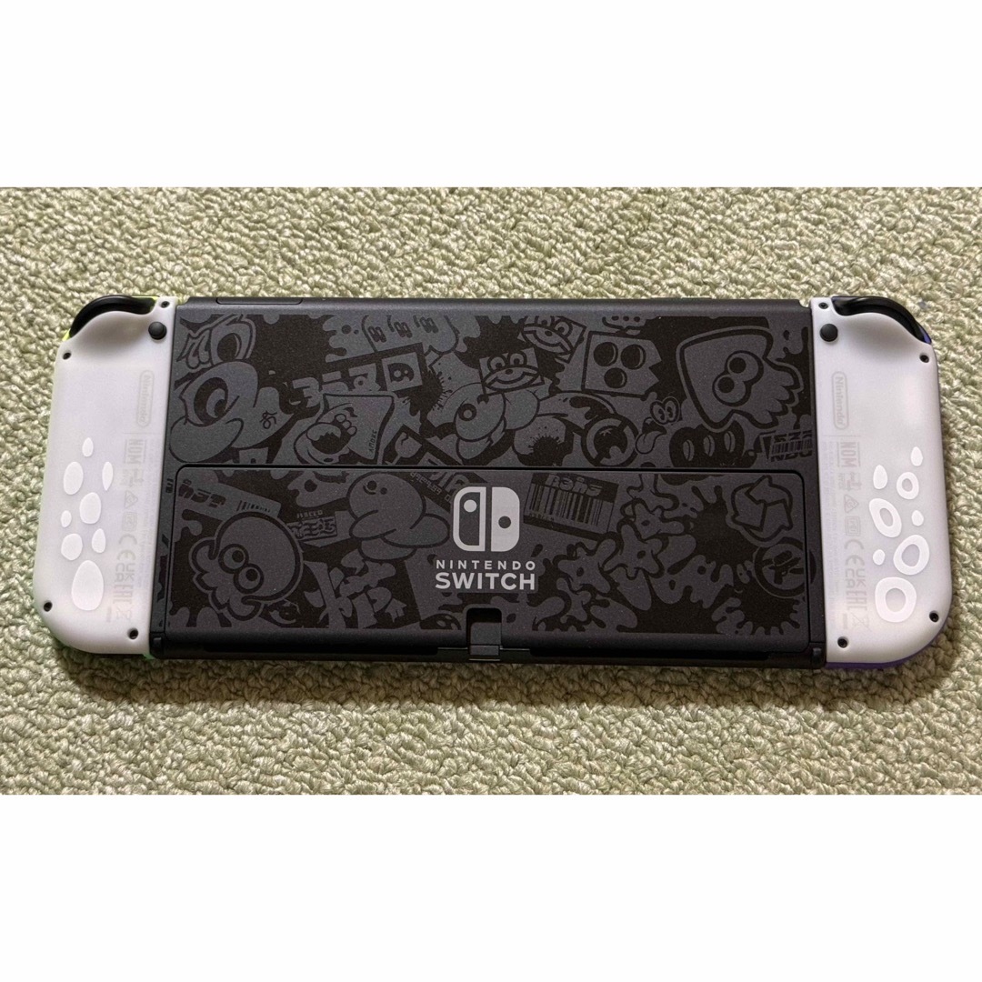 Nintendo Switch(ニンテンドースイッチ)の【中古】Switch本体スプラトゥーン Proコン ゼルダの伝説セット エンタメ/ホビーのゲームソフト/ゲーム機本体(家庭用ゲーム機本体)の商品写真