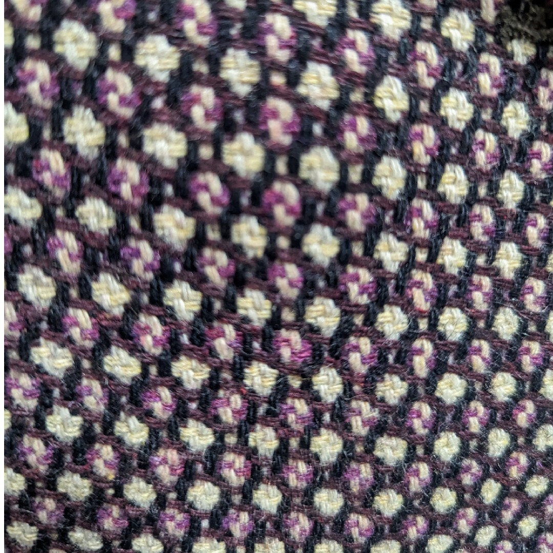 ファー付きツイード中綿キルティングコート（9号） レディースのジャケット/アウター(ロングコート)の商品写真