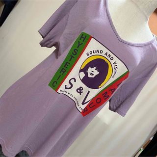 ヒステリックグラマー(HYSTERIC GLAMOUR)のHYSTERIC GLAMOUR ヒステリックグラマー　VネックTシャツ　(Tシャツ(半袖/袖なし))