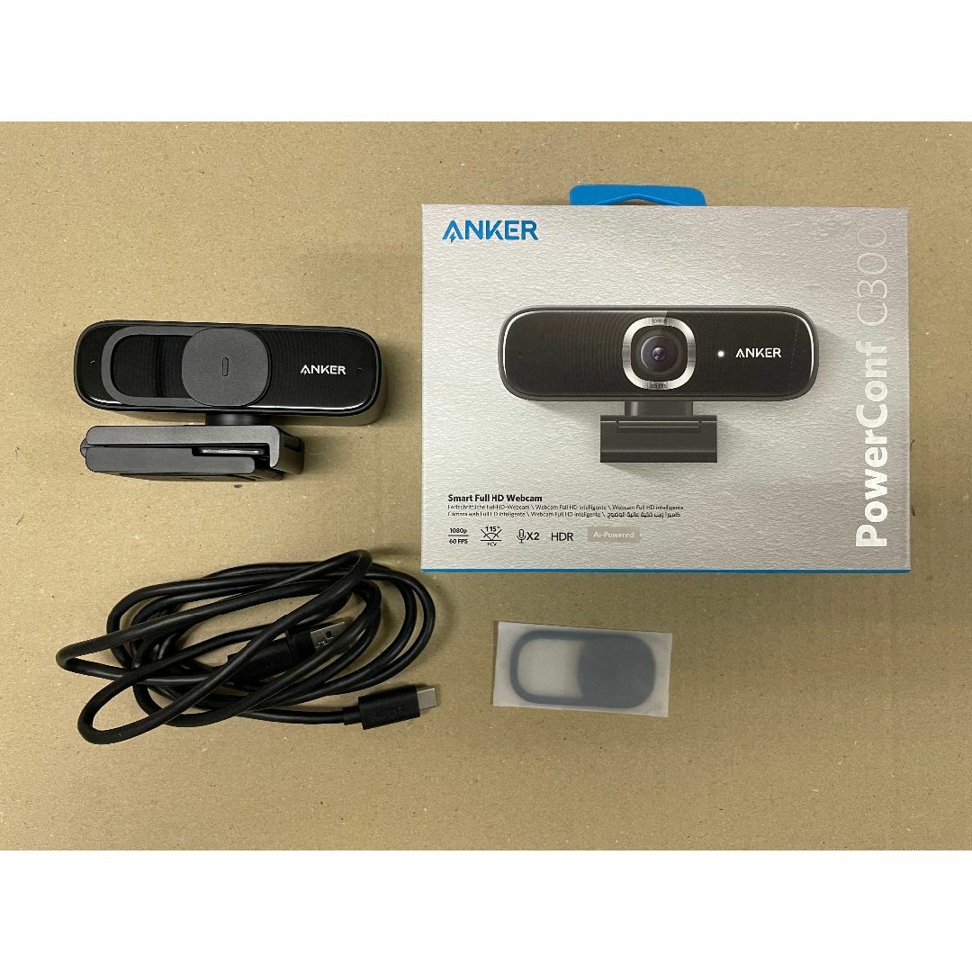 Anker(アンカー)のAnker PowerConf C300【WEBカメラ】 スマホ/家電/カメラのPC/タブレット(PC周辺機器)の商品写真