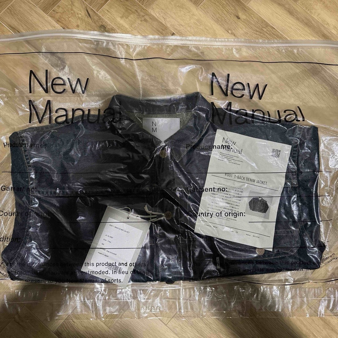 別注 NEW MANUAL #001 T-BACK DENIM JACKETの通販 by m&h|ラクマ