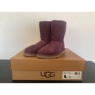 アグオーストラリア(UGG AUSTRALIA)のUGG アグ レディース クラシックブーツ ダークプラム(ブーツ)