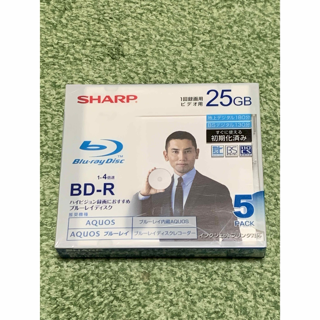 SHARP(シャープ)のSHARP 録画用ブルーレイディスク VR-25BR5 エンタメ/ホビーのDVD/ブルーレイ(その他)の商品写真