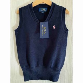 ポロ(POLO（RALPH LAUREN）)のラルフローレン　ニットベスト　新品　未使用品　女の子　男の子(ニット)