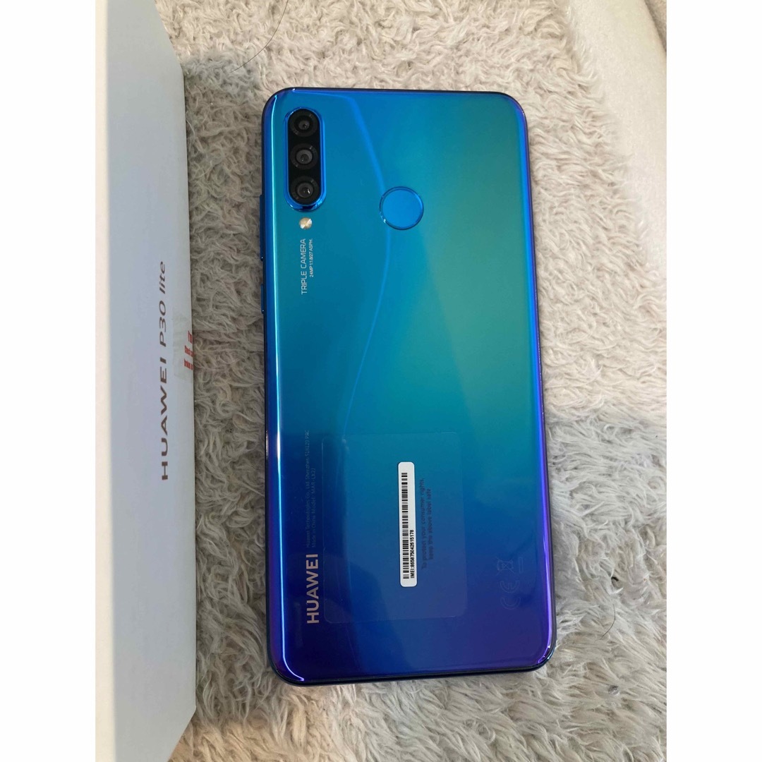 HUAWEI(ファーウェイ)の【未使用】HUAWEI P30 lite 本体 スマホ/家電/カメラのスマートフォン/携帯電話(スマートフォン本体)の商品写真