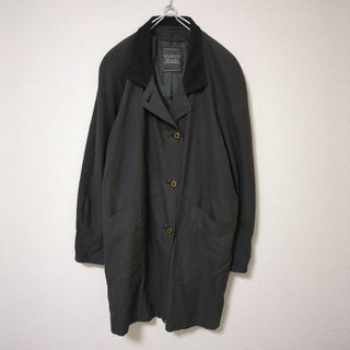 サンヨー(SANYO)の★SANYO COAT サンヨー トレンチコート レトロ感  ブラック★(トレンチコート)