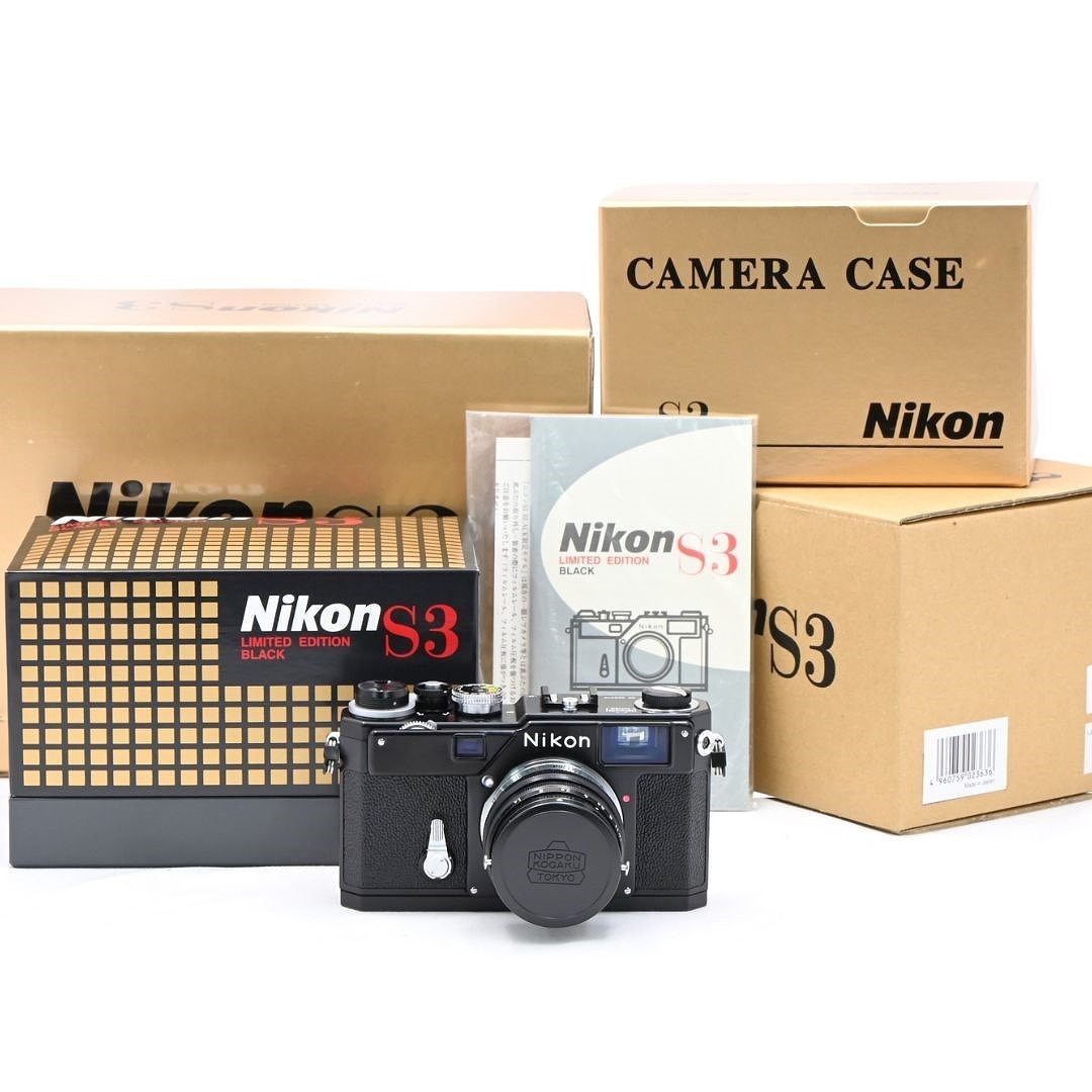 Nikon(ニコン)のNikon S3 Limited Edition Black + レンズ スマホ/家電/カメラのカメラ(フィルムカメラ)の商品写真