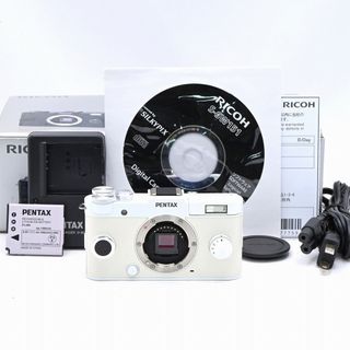 ペンタックス(PENTAX)のPENTAX Q-S1 ボディキット ピュアホワイト×クリーム(ミラーレス一眼)