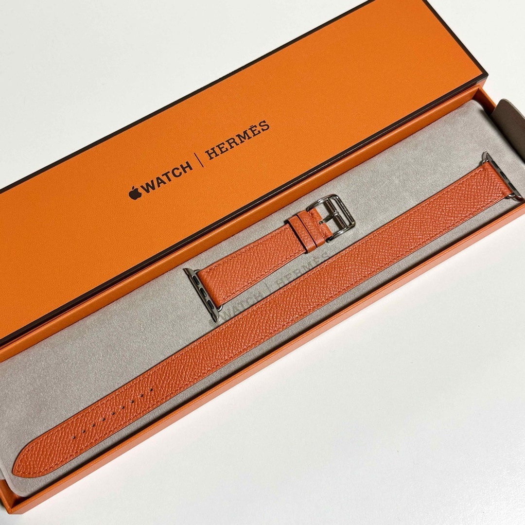 Hermes(エルメス)のApple Watch エルメス ドゥブルトゥール　ストラップHERMES メンズの時計(レザーベルト)の商品写真