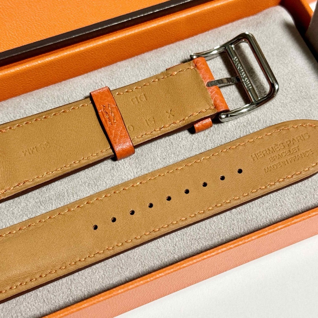 Hermes(エルメス)のApple Watch エルメス ドゥブルトゥール　ストラップHERMES メンズの時計(レザーベルト)の商品写真