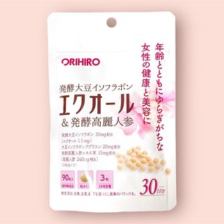 オリヒロ(ORIHIRO)のオリヒロ　エクオール＆発酵高麗人参 30日分(その他)