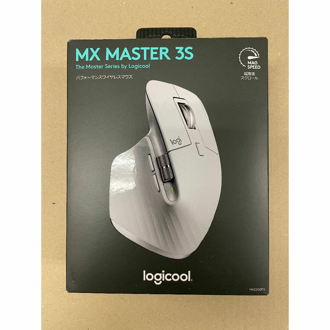 Logicool MX MASTER 3S ペイルグレーPC周辺機器