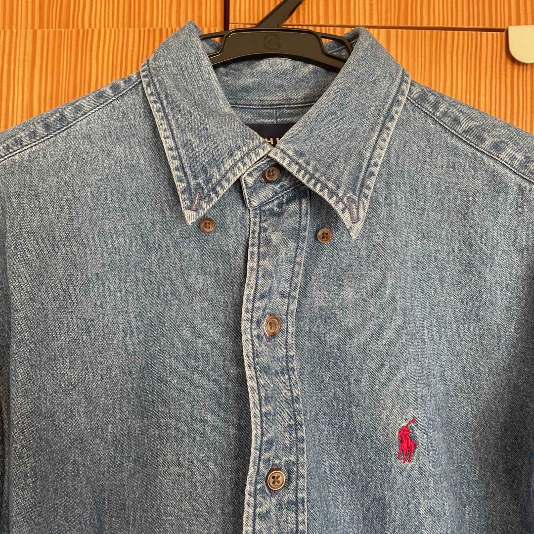 POLO RALPH LAUREN(ポロラルフローレン)のラルフローレン　Ralph Lauren  デニムシャツ レディースのトップス(シャツ/ブラウス(長袖/七分))の商品写真