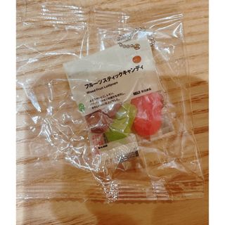 ムジルシリョウヒン(MUJI (無印良品))の無印良品　ぽち菓子　ミニチュアマスコット　フルーツスティックキャンディ(その他)