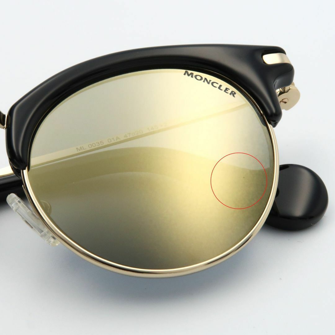MONCLER - 【訳アリSALE】MONCLER ML0035 01A サングラス ユニセックス