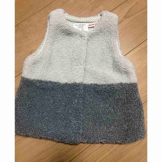 ザラキッズ(ZARA KIDS)の美品 ZARA baby ボア　ベスト(ジャケット/上着)