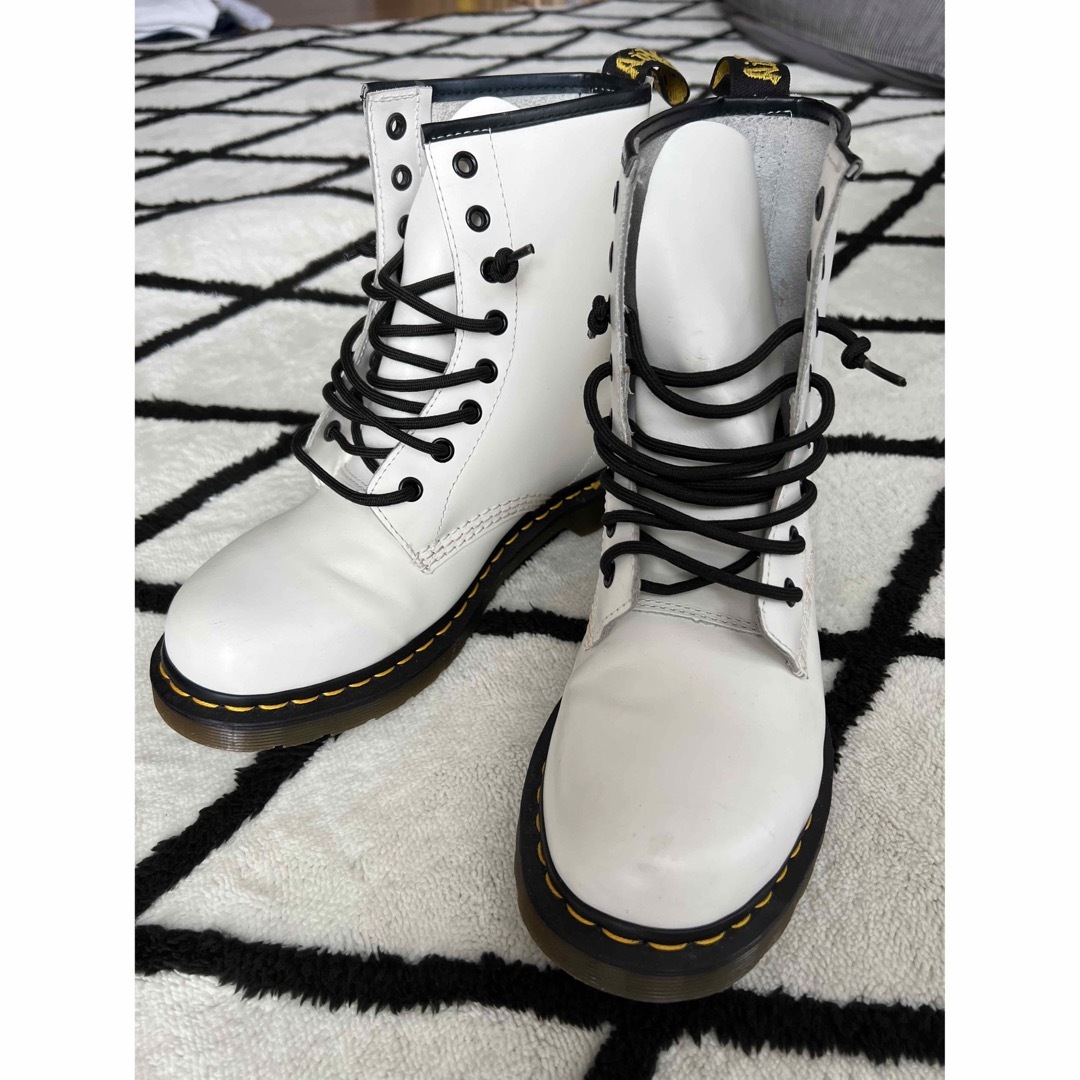 ドクターマーチン Dr.Martens ブーツ   ホワイトブーツ