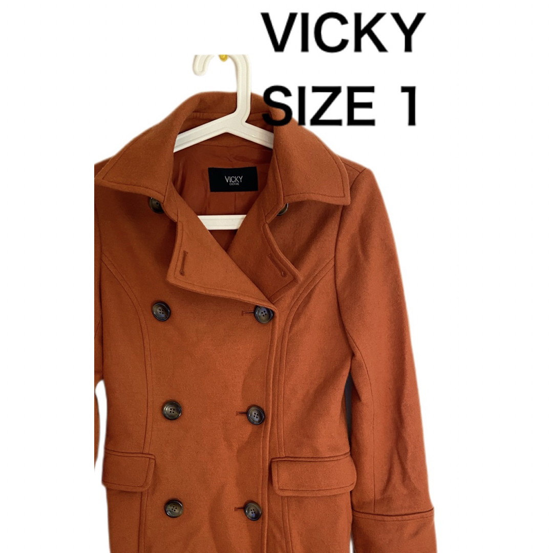VICKY(ビッキー)のVICKY COUTURE ビッキークチュール ダッフルコート ウールコート1  レディースのジャケット/アウター(ダッフルコート)の商品写真
