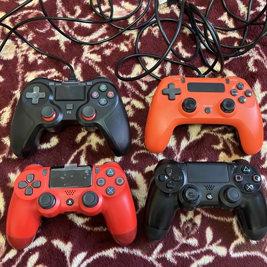 SONY - PS4コントローラー 純正品ほか 4点セット ジャンク品扱いの通販