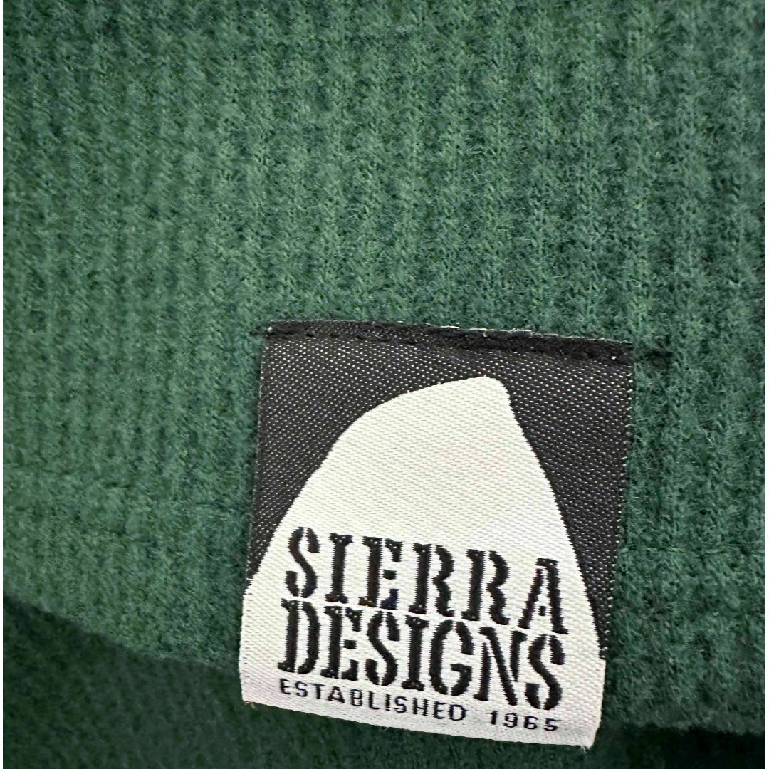 SIERRA DESIGNS(シェラデザイン)の新品 S ★ SIERRA シエラデザイン 長袖 ワッフル Tシャツ グリーン メンズのトップス(Tシャツ/カットソー(七分/長袖))の商品写真