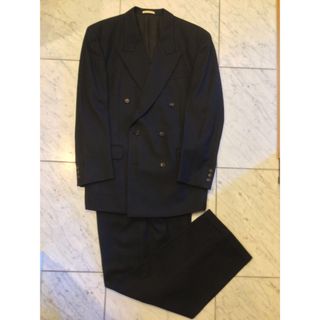 MEN'S TENORAS - MENS TENORAS★ティノラス ダブルスーツ 濃紺チェック（M）