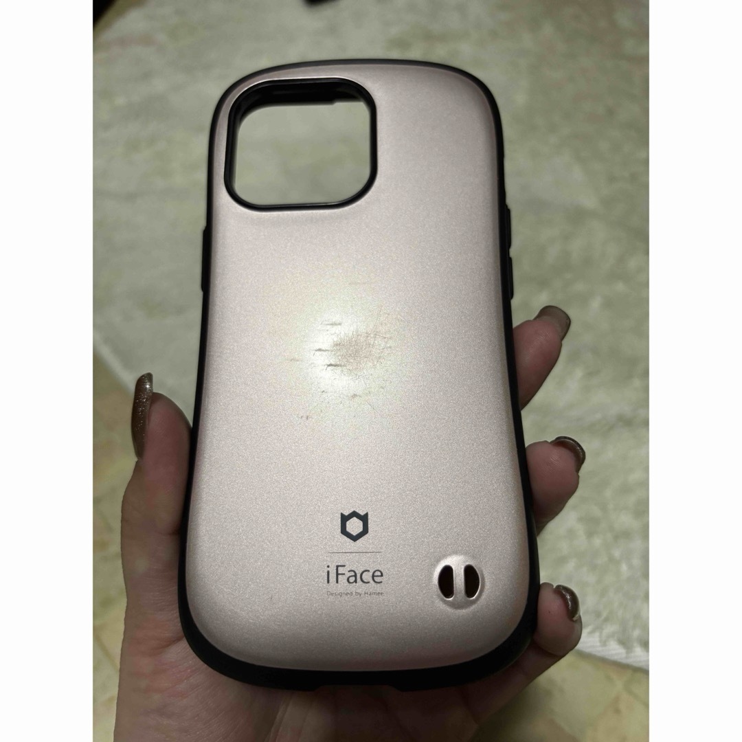 Hamee(ハミィ)のiFace メタリック ローズゴールド iPhone13pro スマホ/家電/カメラのスマホアクセサリー(iPhoneケース)の商品写真