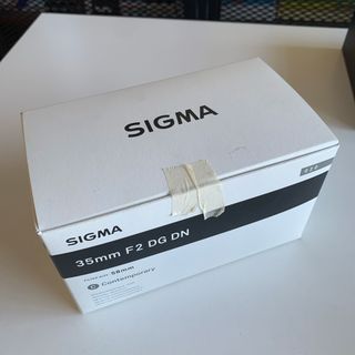 シグマ(SIGMA)のひな様専用　シグマ 35mm F2 DG DN ソニーEマウント 美品(レンズ(単焦点))