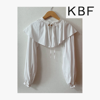 ケービーエフ(KBF)のKBF / ボリュームスリーブ付け襟(シャツ/ブラウス(長袖/七分))