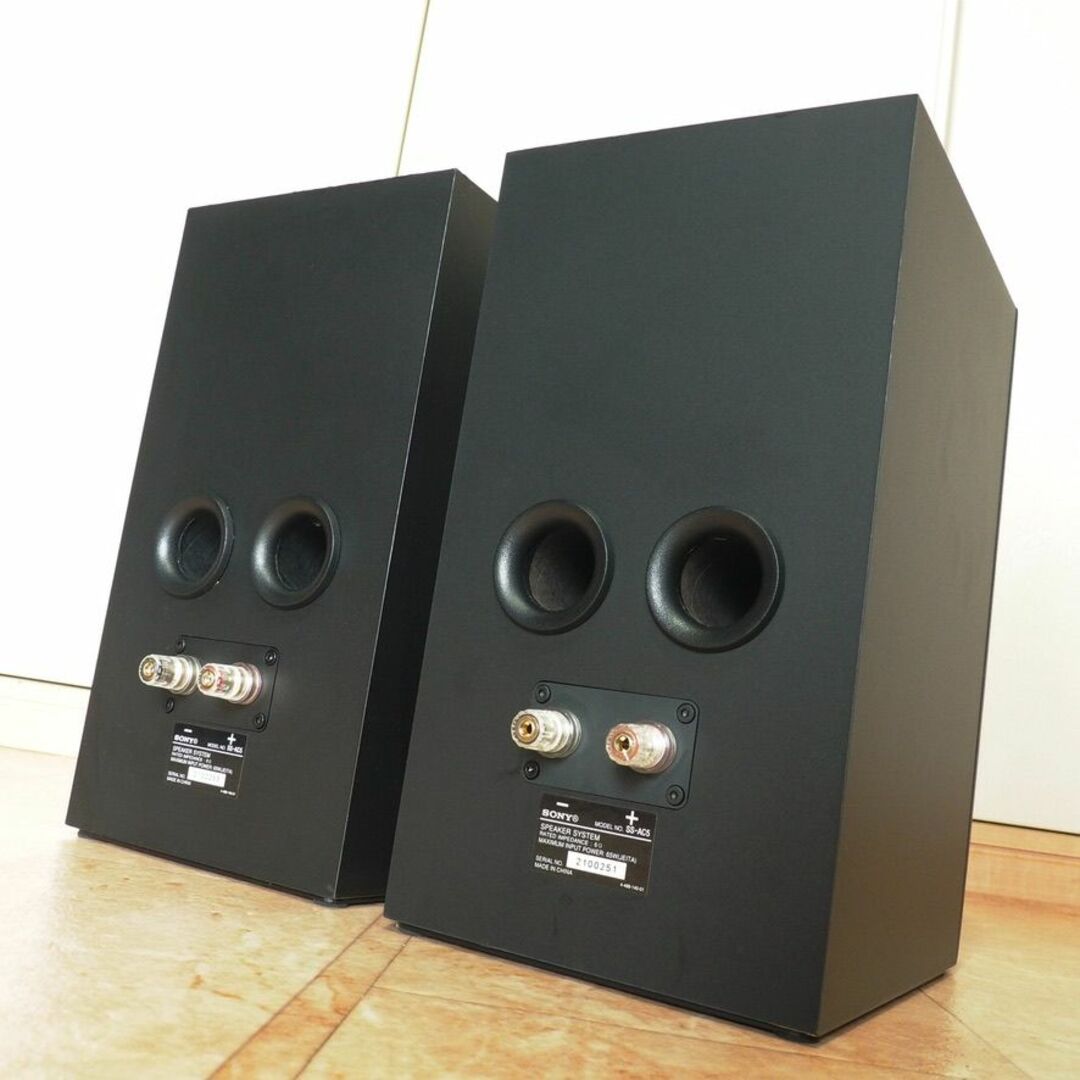 定価10万円 ソニー SS-AC5 小型スピーカー 良音 45-40,000Hz