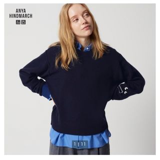 アニヤハインドマーチ(ANYA HINDMARCH)のANYA HINDMARCH セーター　UNIQLO(ニット/セーター)