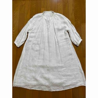 ネストローブ(nest Robe)のnest Robe リネンワンピース(ひざ丈ワンピース)