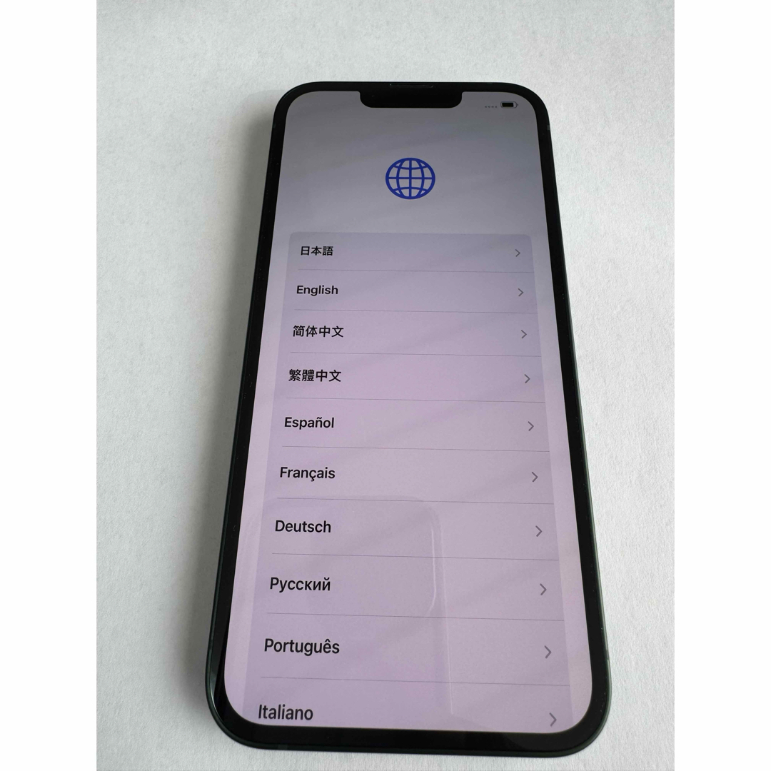 iPhone(アイフォーン)の⭐︎iPhone13本体　グリーン　128GB SIMフリー⭐︎ スマホ/家電/カメラのスマートフォン/携帯電話(携帯電話本体)の商品写真