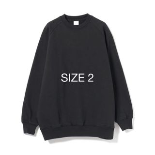 コモリ(COMOLI)の【23aw】COMOLI / コットン 吊裏毛 クルーネック(スウェット)