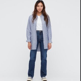 ユニクロ(UNIQLO)のユニクロ　ストレート　ジーンズ　UNIQLO(デニム/ジーンズ)