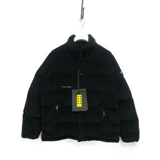 モンクレール(MONCLER)のMONCLER モンクレール × fragment フラグメント DONNIE GIUBOTTO コーデュロイ ダウンジャケット ブラック サイズ1 正規品 / 32777(ダウンジャケット)