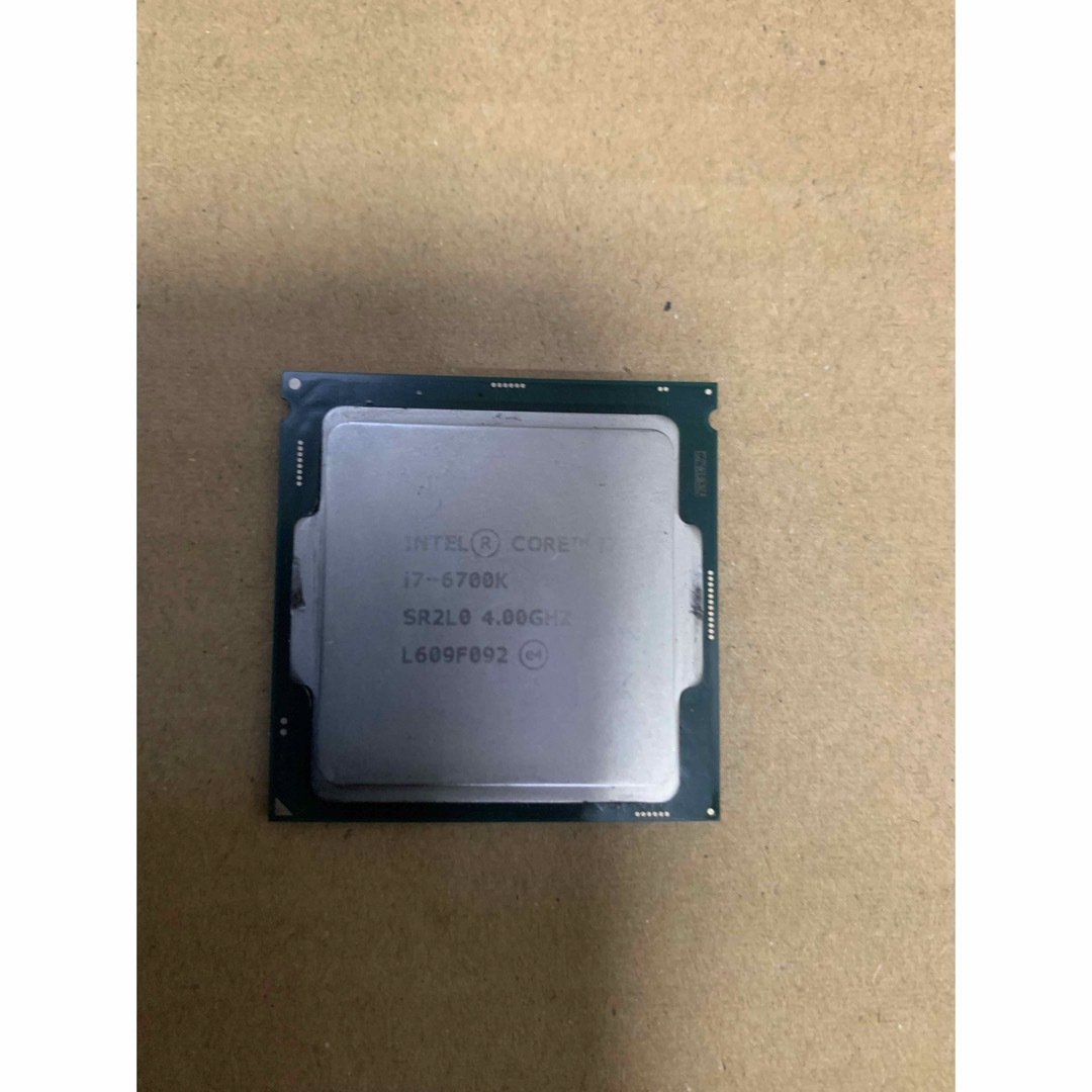 intel - ジャンク CPU i7 6700kの通販 by てるやま紅葉's shop