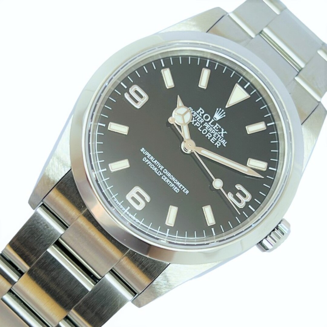 時計ロレックス ROLEX エクスプローラー1 Y番 114270 ステンレススチール SS 自動巻き メンズ 腕時計