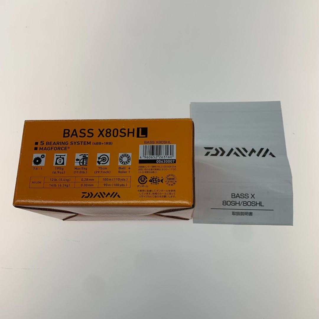 DAIWA(ダイワ)の●●DAIWA ダイワ BASS X80SH スポーツ/アウトドアのフィッシング(リール)の商品写真