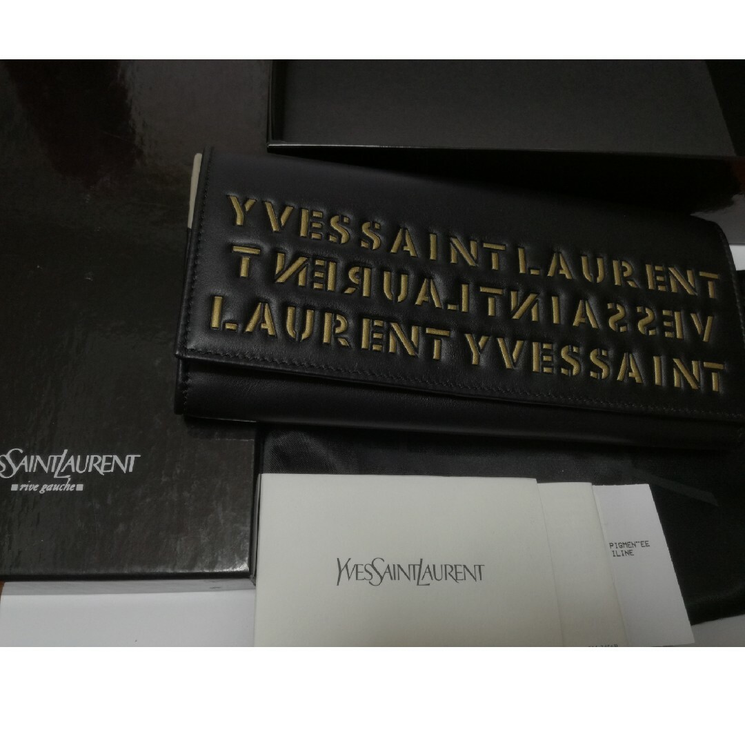 Yves Saint Laurent(イヴサンローラン)の長財布　イヴ・サンローラン メンズのファッション小物(長財布)の商品写真