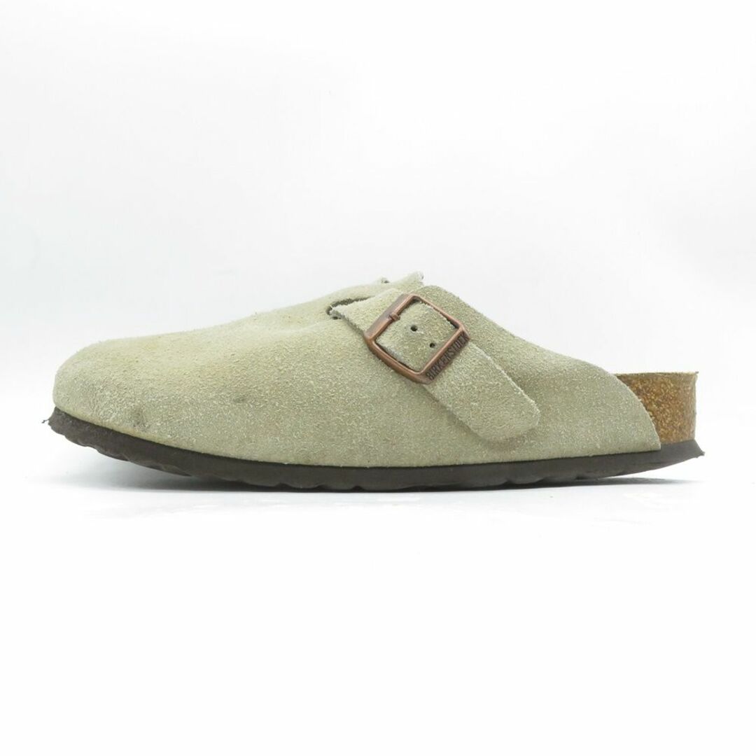 BIRKENSTOCK(ビルケンシュトック)のBIRKENSTOCK BOSTON SUEDE SANDAL BEIGE SIZE 25.0cm メンズの靴/シューズ(サンダル)の商品写真