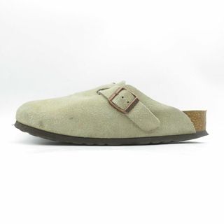 ビルケンシュトック(BIRKENSTOCK)のBIRKENSTOCK BOSTON SUEDE SANDAL BEIGE SIZE 25.0cm(サンダル)