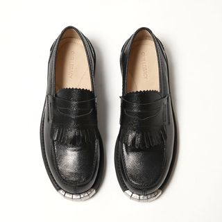 アクネストゥディオズ(Acne Studios)のOUR LEGACY LOAFER BLACK GRAIN LEATHER(ドレス/ビジネス)