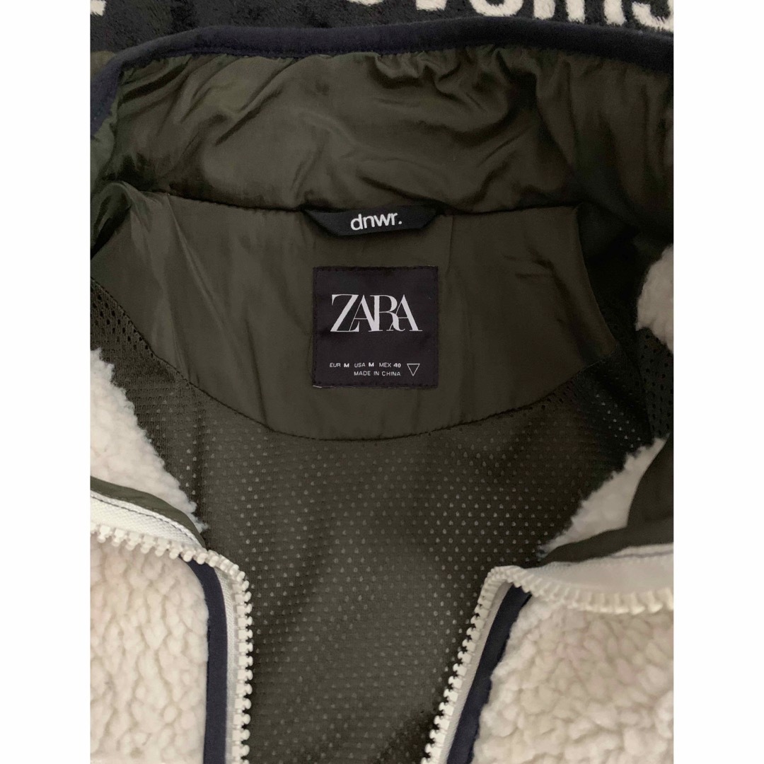 ZARA(ザラ)の【ゆちゃまん様専用】ZARA ザラ　ボアフリースジャケット メンズのジャケット/アウター(ブルゾン)の商品写真