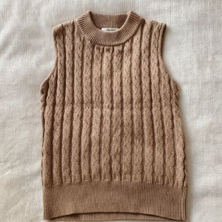 マウジー(moussy)の【moussy】ニットベスト(ニット/セーター)