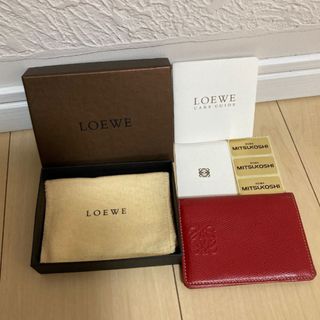 ロエベ(LOEWE)の【値下げ】LOEWE パスケース　 名刺入れ(名刺入れ/定期入れ)