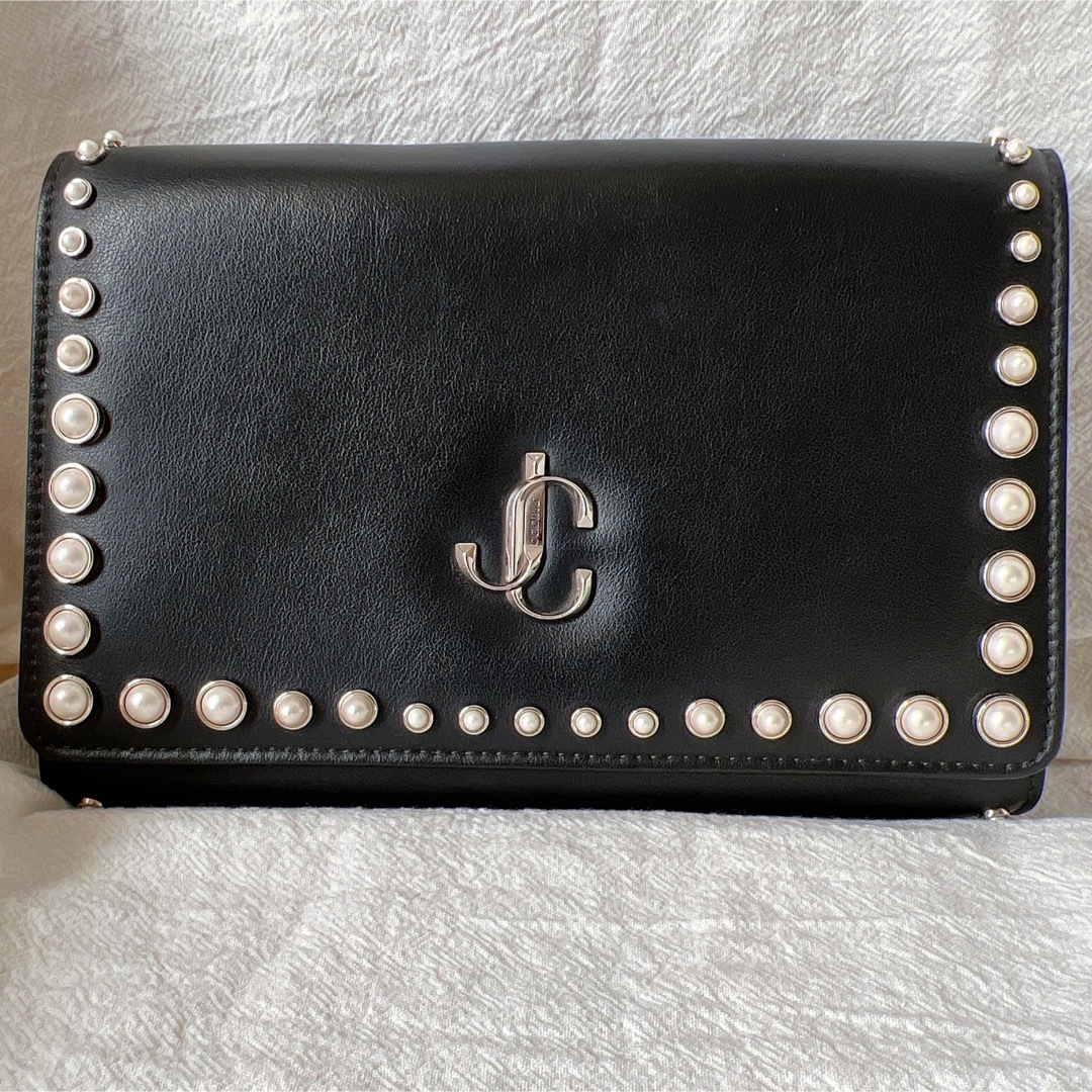 JIMMY CHOO - ジミーチュウ Varenne クラッチ ショルダーバッグ JIMMY CHOO - ジミーチュウ Varenne クラッチ ショルダーバッグ