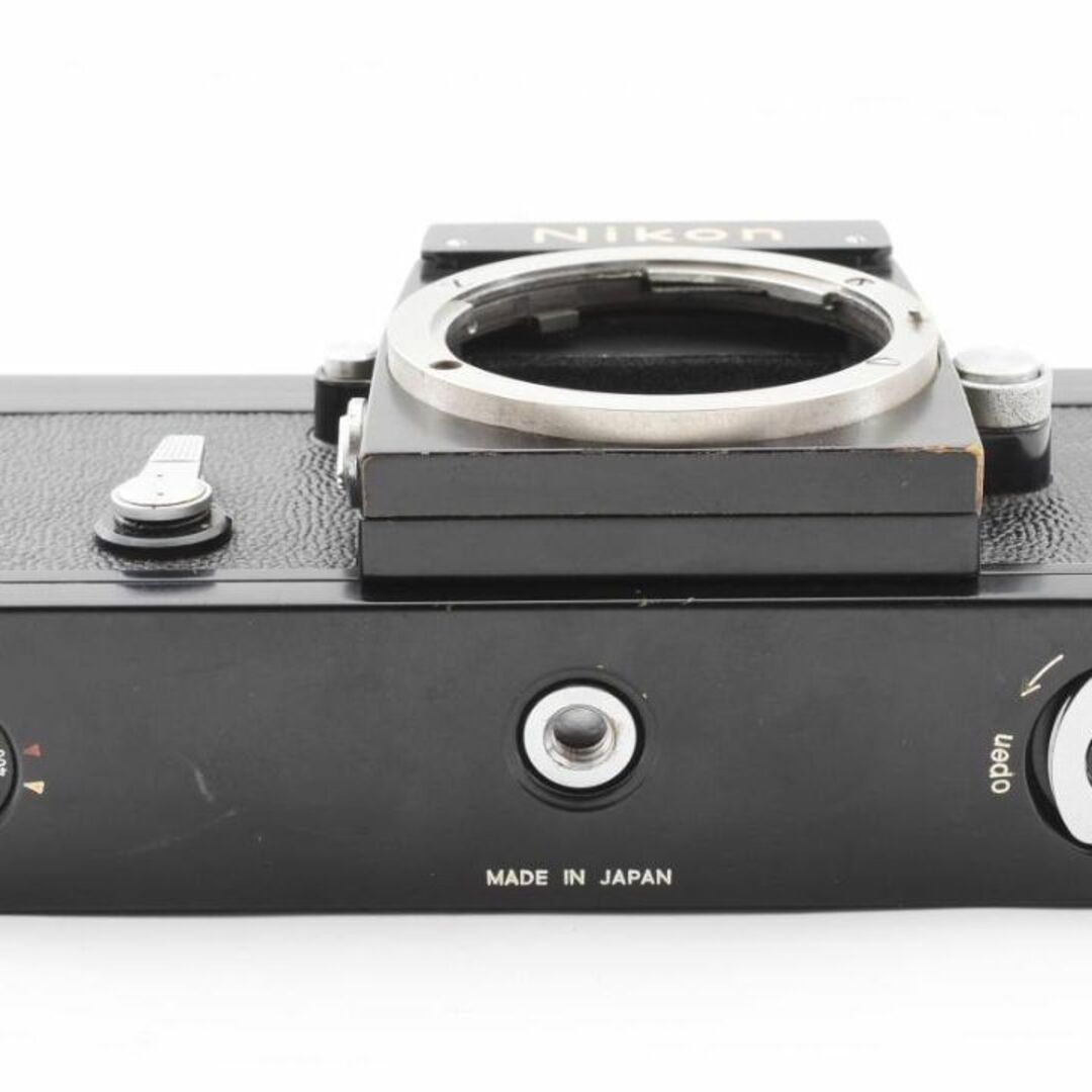 Nikon(ニコン)の美品　F アイレベル ブラック　ファインダー分解清掃済　モルト交換済 Y925 スマホ/家電/カメラのカメラ(フィルムカメラ)の商品写真